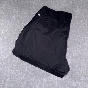 Columbia Omni-Tech Black Snow Pants Womens Large Waterproof Ski Snowboard